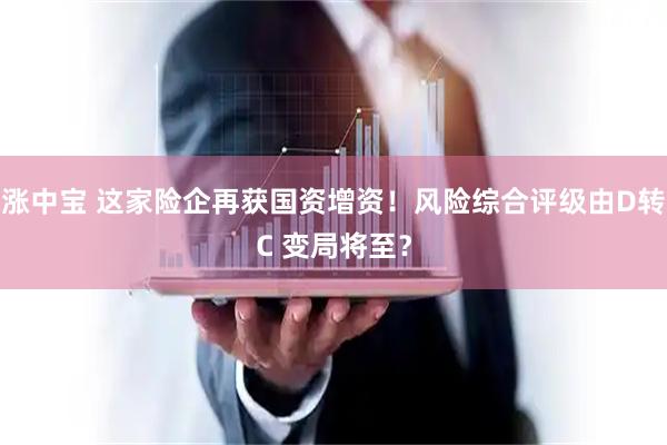 涨中宝 这家险企再获国资增资！风险综合评级由D转C 变局将至？